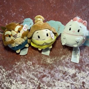 Disney ufufy 3 piece plushies